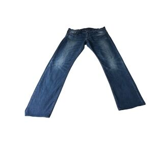 Ace Rivington Mens Jeans Size 34 Blue Denim USA Made‎ Regular Fit Hemmed 30" L